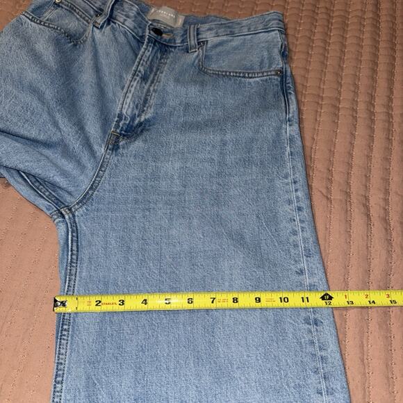 Everlane The Baggy OG Jean Womens 30x30 Light Wash High Rise Wide Leg EUC - Picture 11 of 14